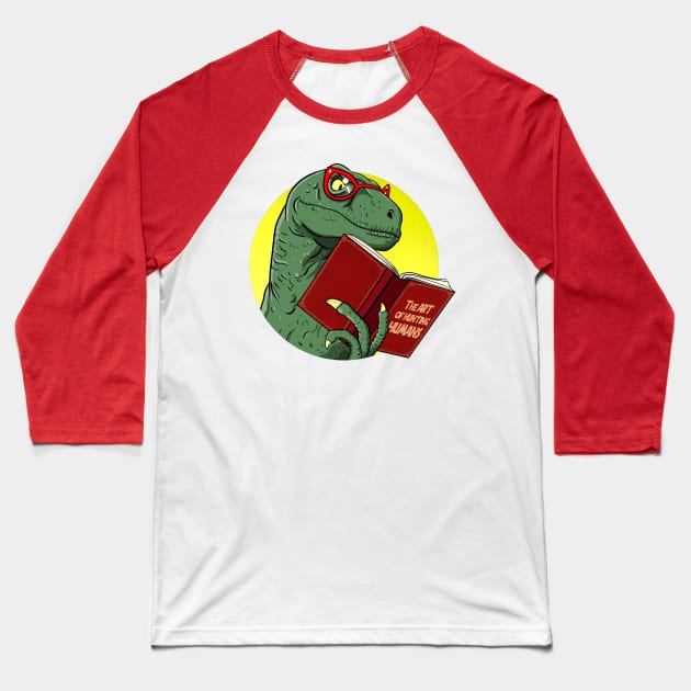 MMMM Clever Girl Baseball T-Shirt by MarianoSan